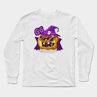 GG halloween pumpkin emote Long Sleeve T-Shirt